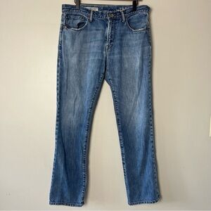 GAP Straight Fit Worn In Jeans 34X32